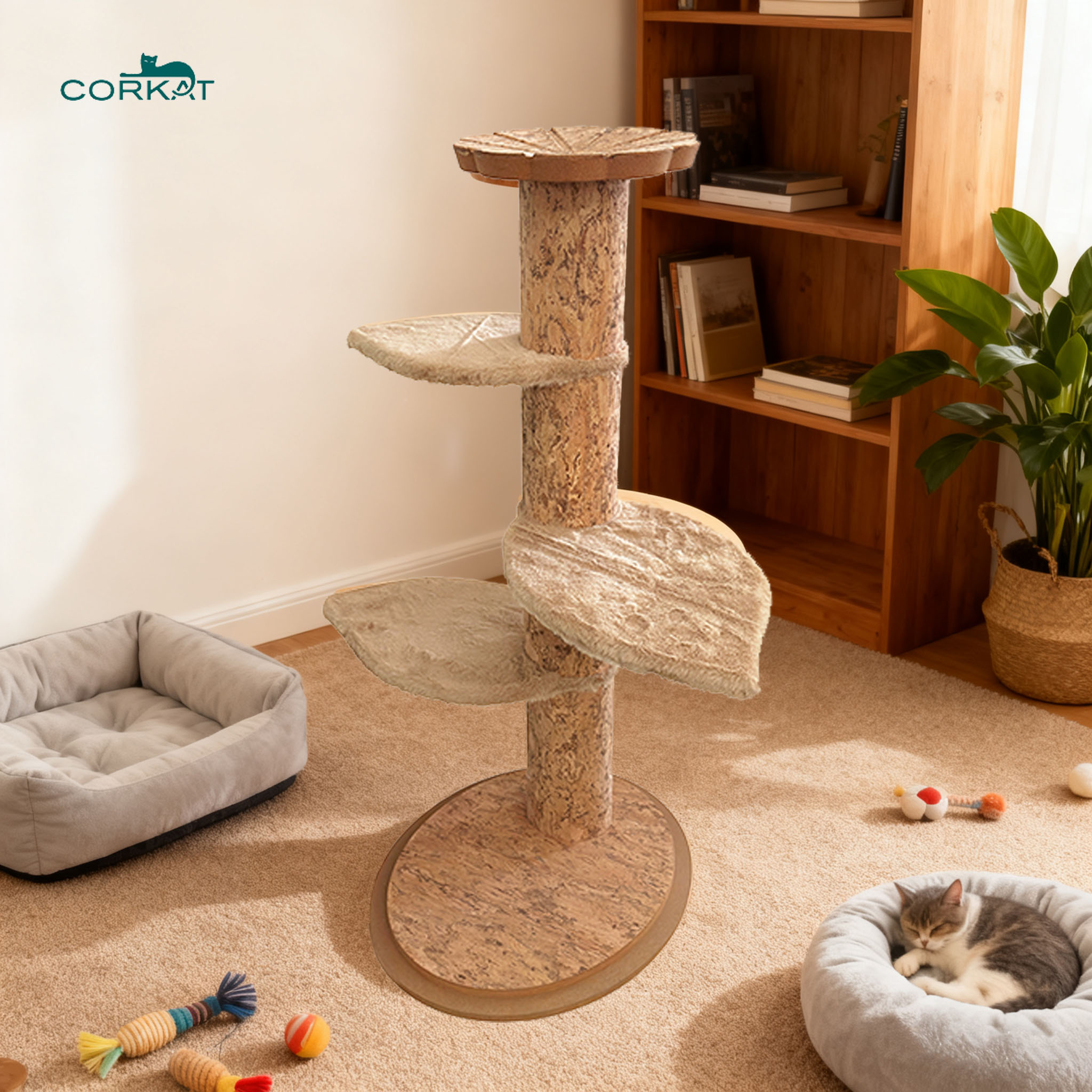 cat climbing structures